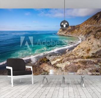 Picture of The  ocean bay with emerald water